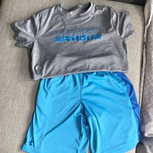 Boys shirt and short set